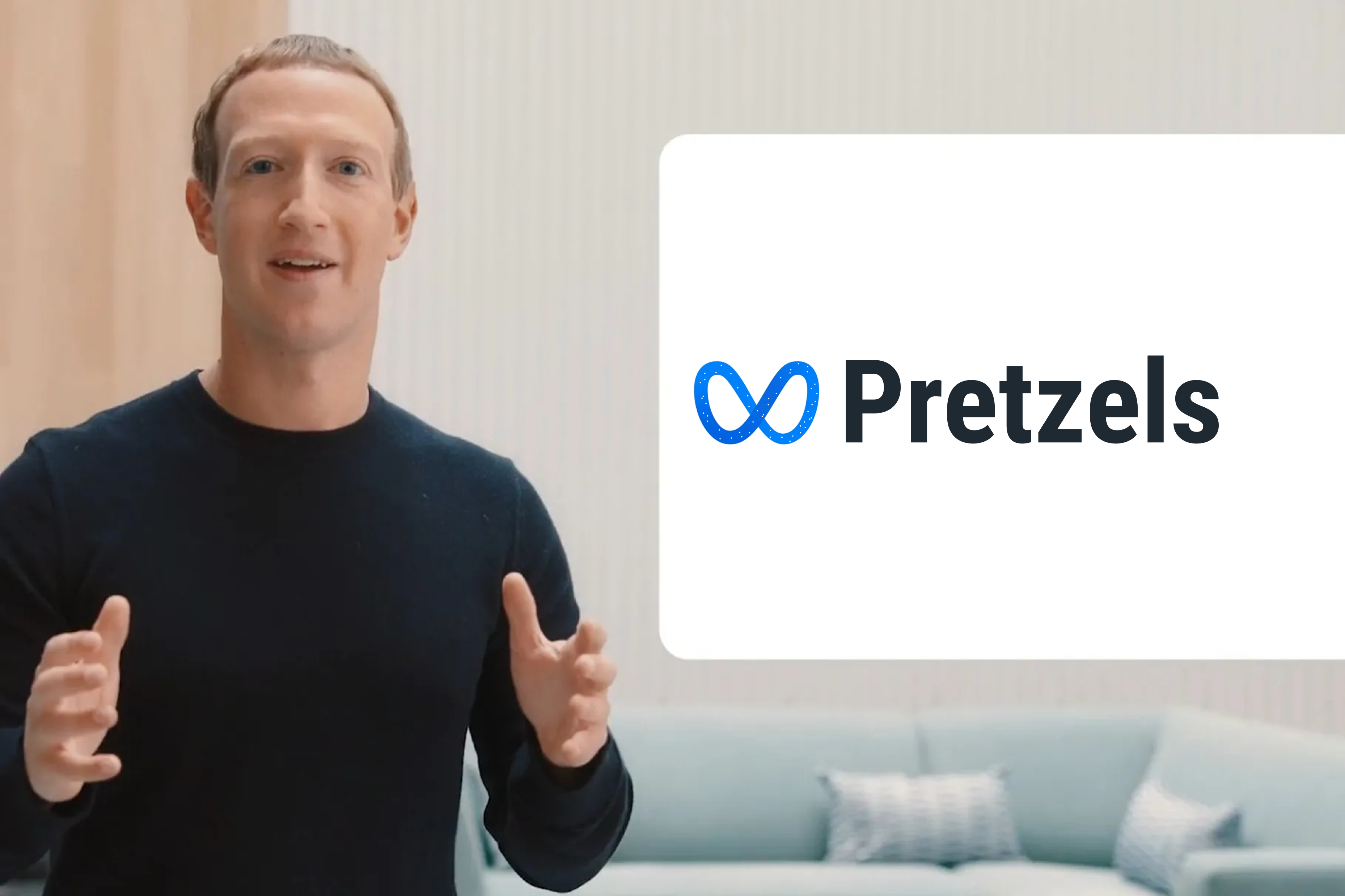 Facebook Rebrands as Meta, Goes All-in on Digital Pretzels